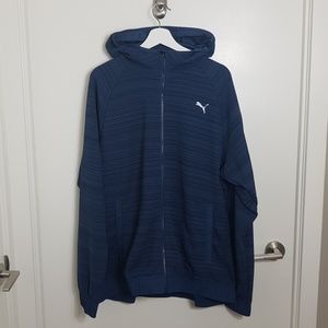 Puma Zip Up Sweater Size XL